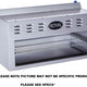 Royal - Delux 24" Stainless Steel Cheese Melter Broiler - RDCM-24