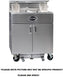 Royal - Delux 60 Lb Gas Fryer with Built in Filter and Two Channel Digital Control (5 Tanks) - RFT-60-5-DM2