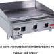 Royal - Delux 72" Stainless Steel Solid State Snap Action Griddle - RD85-72