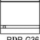 Royal - Delux 36" Stainless Steel Gas Range with One 26.5" Wide Oven and 36" Griddle - RDR-G36
