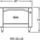 Royal - Stainless Steel Single Deck Oven - RR-36-LB