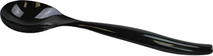 Sabert - 10" PP Black Serving Spoon, Pack of 72 - UBK72SPP