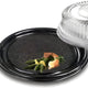 Sabert - 16" Marble Flat Tray with Lid Combo, 50/cs - C816