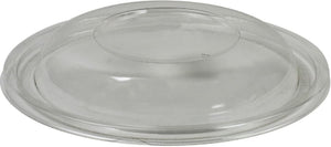 Sabert - 24 Oz, 32 Oz, 48 Oz Clear Round Dome Lid Fits For Plastic Bowls, Pack of 100 - 52048A100