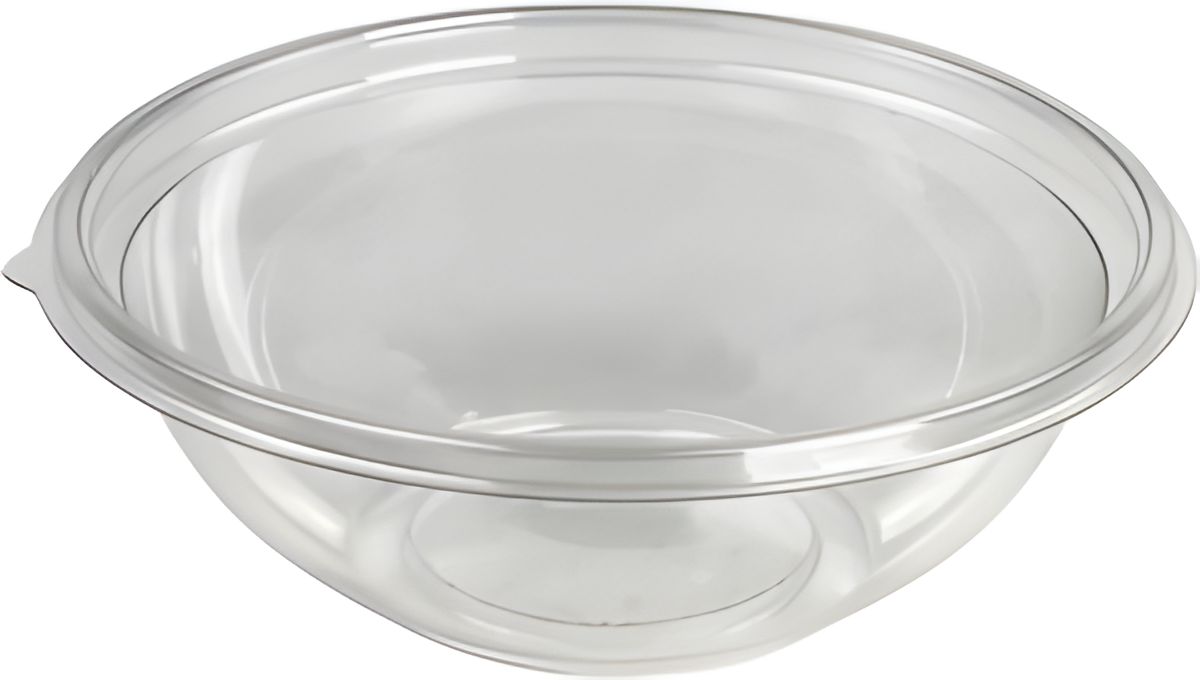 Sabert - 24 Oz Clear Round Plastic Bowl, Pack of 300 - 12024T300