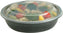 Sabert - 32 Oz Black Round Microwavable Plastic Containers, 300/Cs - 77132B300