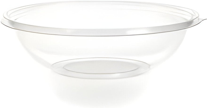 Sabert - 64 Oz Clear Shallow X-Large Round Bowl, 50/Cs - 13064A50