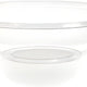 Sabert - 64 Oz Clear Shallow X-Large Round Bowl, 50/Cs - 13064A50