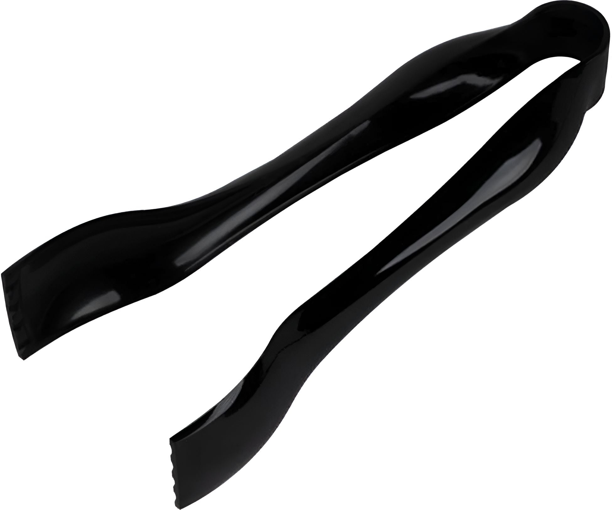 Sabert - 6.25" Black Serving Tong, Pack of 72 - UBK72STNG