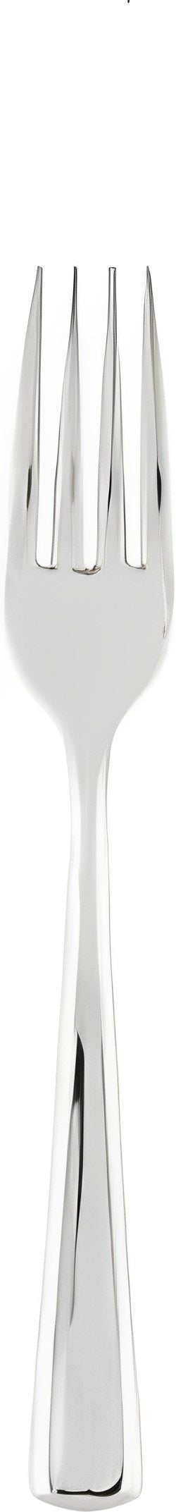 Sabert - 7.50" Silver Look Fork Plastic Cutlery, Pack of 600 - CMF600