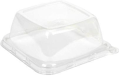 Sabert - Clear Lid for Pulp Small Sandwich Container, 300/Cs - SAB530606D300