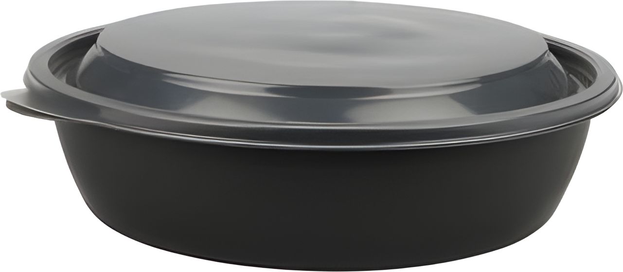 Sabert - Clear Round Dome Lid Fits For 77024B, 77032B Plastic Bowls, 3 ...