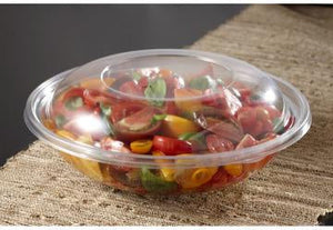 Sabert - Clear Round Dome Lid Fits For 92160A50 Catering Bowls, Pack of 50 - 52160A50