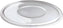 Sabert - Clear Small Flat Lid for 8, 16 Oz Round Bowls, 500/cs - 51016A500