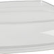 Sabert - Clear Square Dome Lid Fits For 15016B500 Plastic Bowls, 500/Cs - 52500B500