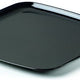 Sabert - Mozaïk 14" Plastic Black Square Platter, 25/Cs - 9314