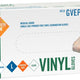 Safety Zone - Large Clear PF Medical Grade Vinyl Gloves, 100/BX - GVEP-LG-1C