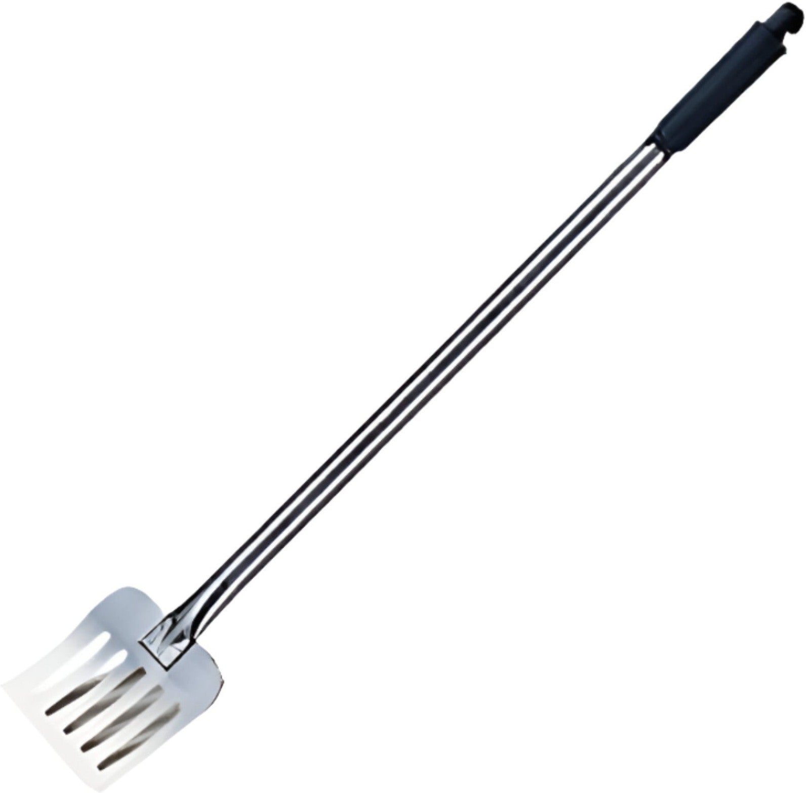 Saint-Romain - 31.5" Stainless Steel Perforated Cooking Spatula - 001706