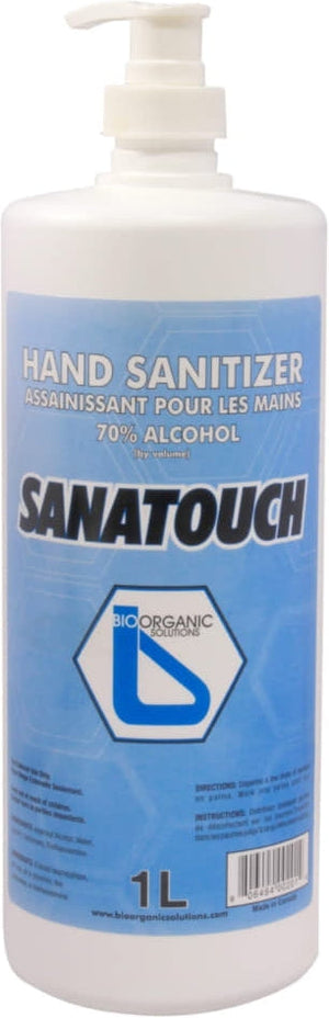 Sanatouch - 1 Liter Hand Sanitizer, Pack of 12 - 215140