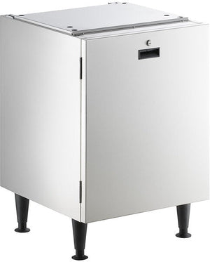 Scotsman - 21.5" x 23.75" Stainless Steel Ice Dispenser Stand with Door - HST21-A