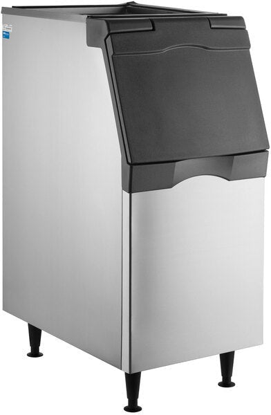 Scotsman - 22"W 370 lb. Capacity Stainless Steel Ice Storage Bin - B322S