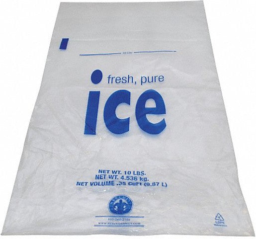 Scotsman - Ice Bags for Speedy Fill Bagger Kit, Pack of 1000 - KBAG