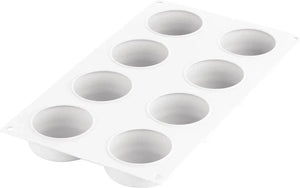 Silikomart - 2.5" Silicone Baking Mould - CURVE ESSENZIALE 80