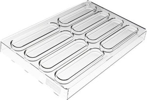 Silikomart - 4.7" Kit Bar Magma Polycarbonate Chocolate Mould - KIT BAR MAGMA