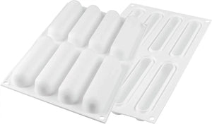 Silikomart - 5.1" Classic and Timeless Fingers Shape Silicone Baking Mould - CURVE FINGERS75