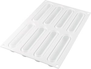 Silikomart - 5.1" Classic and Timeless Fingers Shape Silicone Baking Mould - CURVE FINGERS75