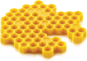 Silikomart - 5.5" Silicone Baking Mold Freezing Mould with 2 Honeycomb Cavities - MIEL 80