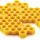 Silikomart - 5.5" Silicone Baking Mold Freezing Mould with 2 Honeycomb Cavities - MIEL 80