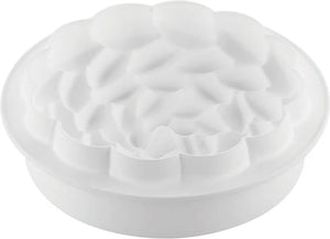 Silikomart - 6.2" x 3.1" Silicone Kit Fleur 1085 Baking Mould, Pack of 2 - KIT FLEUR 1085