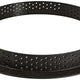 Silikomart - 7.4" x 0.78" Round Black Microperforated Thermoplastic Composite Tarte Ring - TART RING 19