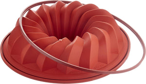 Silikomart - 9.4" x 2.3" Silicone Savarin Baking Mould - SFT224