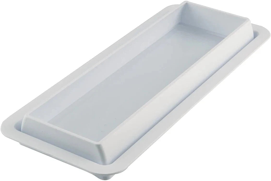 Silikomart - 9.8" x 3.5" x 2.7" Silicone Buche Baking Mould - BUCHE 1