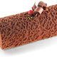 Silikomart - 9.8" x 3.5" x 2.7" Silicone Kit Bûche Arabesque Baking Mould - ARABESQUE (KIT BUCHE)