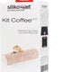 Silikomart - 9.8" x 3.5" x 2.7" Silicone Kit Buche Coffee Baking Mould - BUCHE COFFEE (KIT)