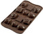 Silikomart - Silicone 12 Compartment Tea Time Chocolate Mold - SCG17