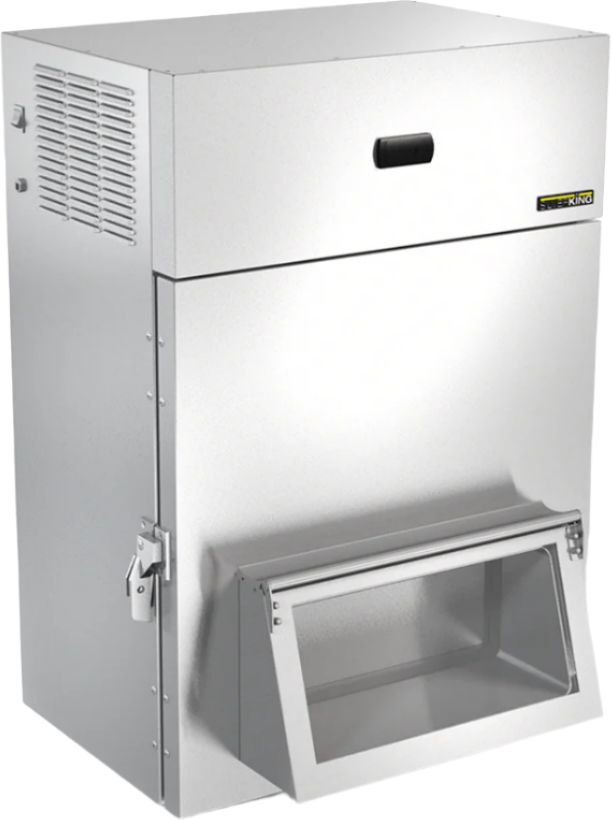 Silver King - 25” Cold holding Refrigerator with Single Right-hand Swing Door and Product Bin - SKDL25-ESUS2