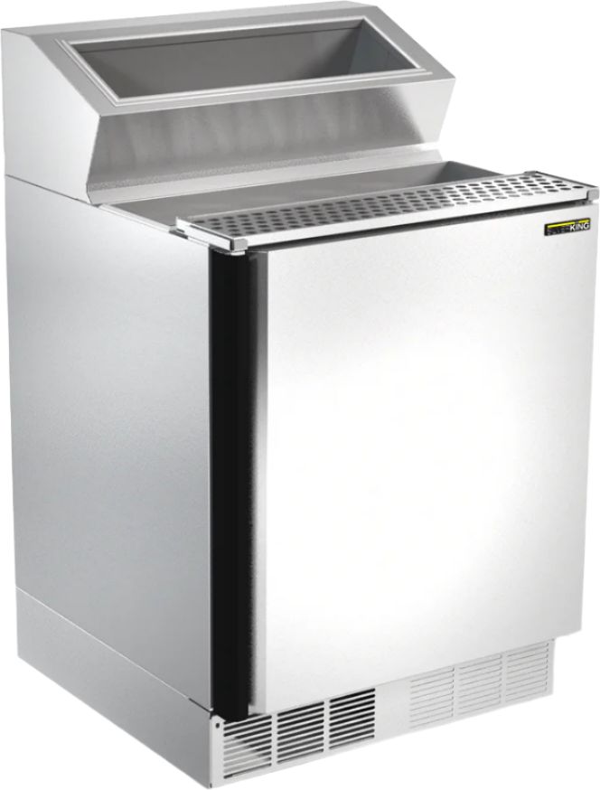 Silver King - 27” Refrigerated Fountainette with Single Right-Hand Swing Door - SKRNB27-ESUS2