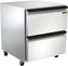 Silver King - 27” Undercounter Freezer with Two Drawers and 3