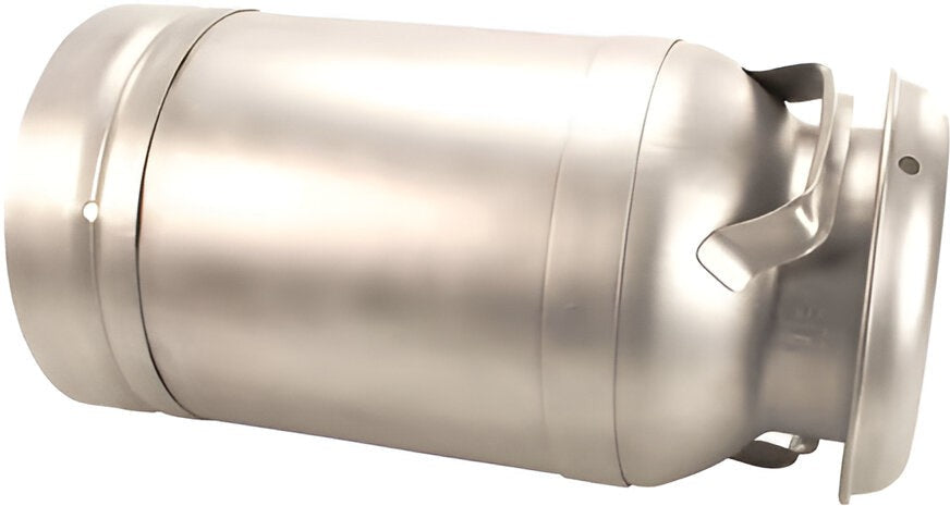 Silver King - 3 Gallon Stainless Steel Milk Dispenser Can - 62642