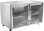 Silver King - 48” Undercounter Refrigerator with Two Glass Doors and 3