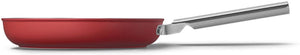 Smeg - 11" 50's Style Non-Stick Fry Pan Red - CKFF2801RDM