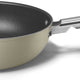 Smeg - 12" 50's Style Non-Stick Wok Cream - CKFW3001CRM