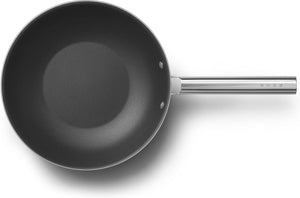 Smeg - 12" 50's Style Non-Stick Wok Red - CKFW3001RDM