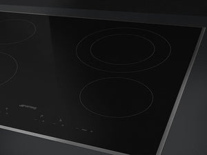 Smeg - 24" 4-Burner Electric Drop-In Ceramic Cooktop - SEU244ETB (Special Order)