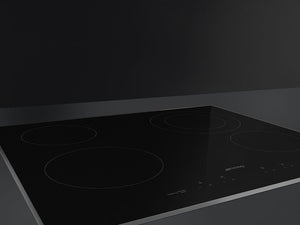 Smeg - 24" 4-Burner Electric Drop-In Ceramic Cooktop - SEU244ETB (Special Order)