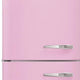 Smeg - 24" 50's Retro Style No Frost RefrigeratorLeft Hinge Pink - FAB32ULPK3